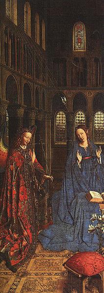 Jan Van Eyck The Annunciation